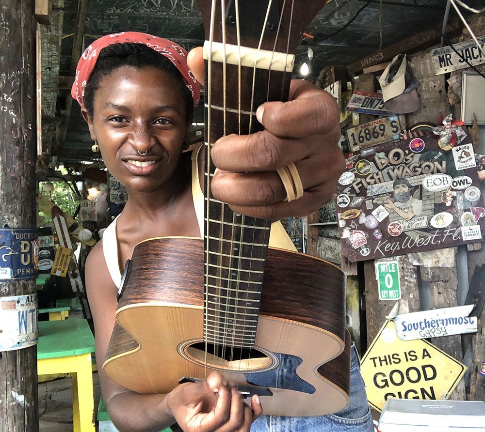 Key West Musician Genevieve Esapa